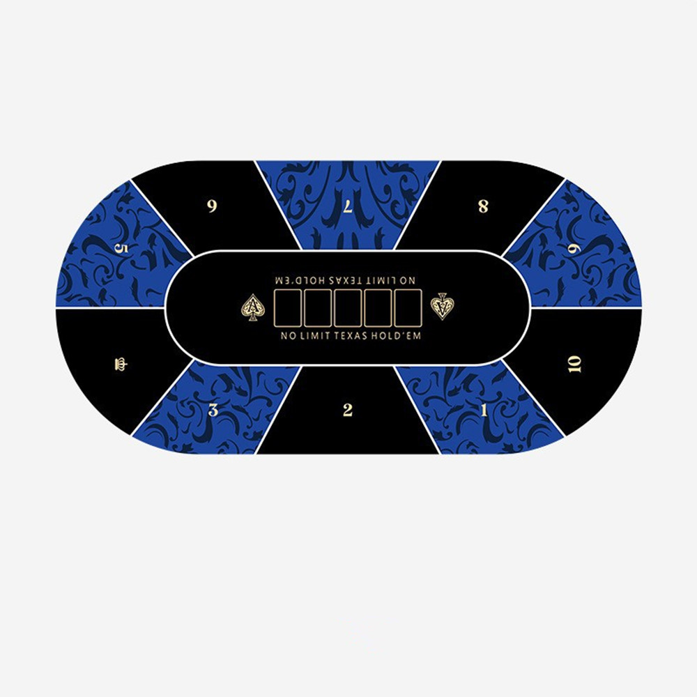 Multiplication Table Mat - Tapete de Borracha Grande para Poker
