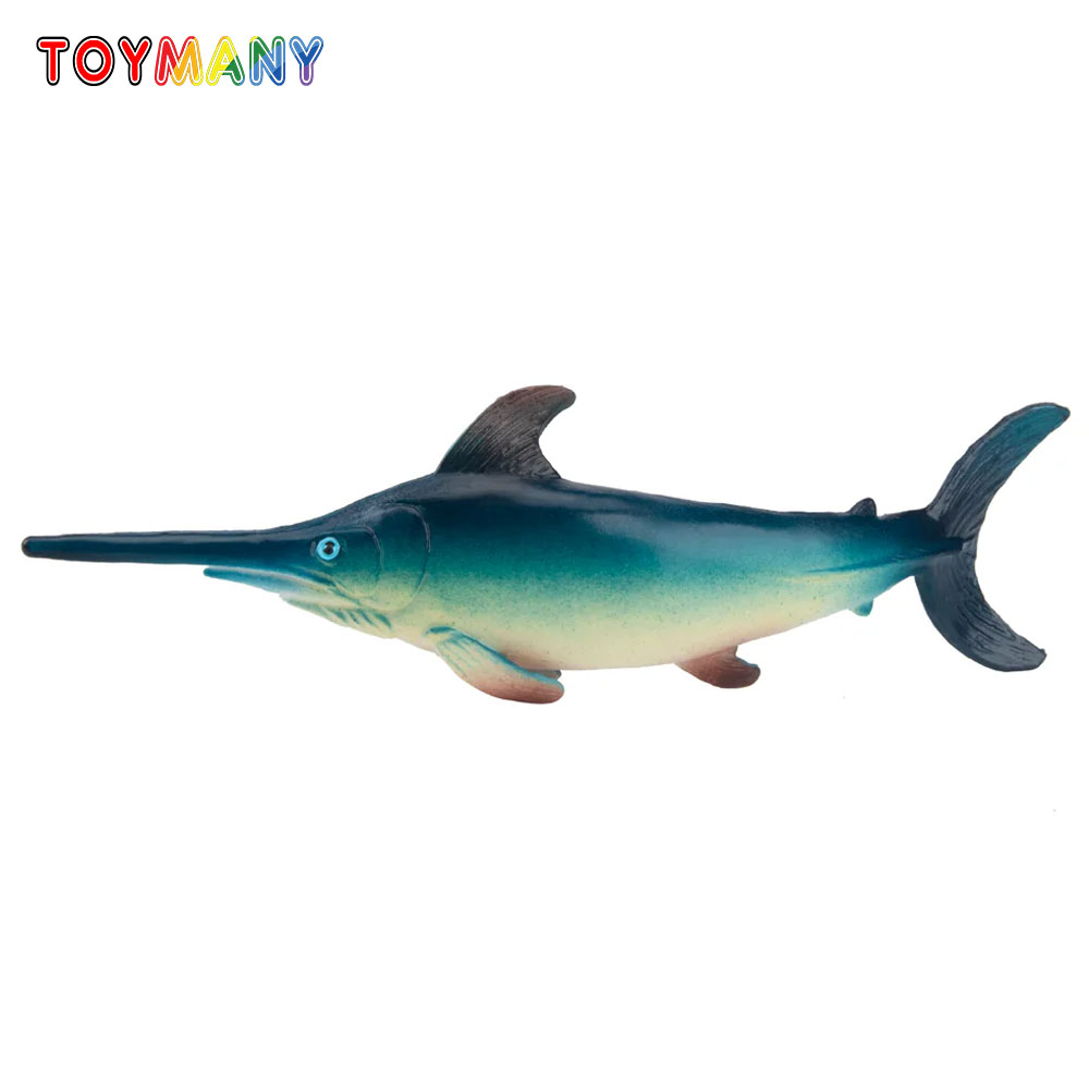 Kids Educational Game - Toymany realista espada peixe oceano animais