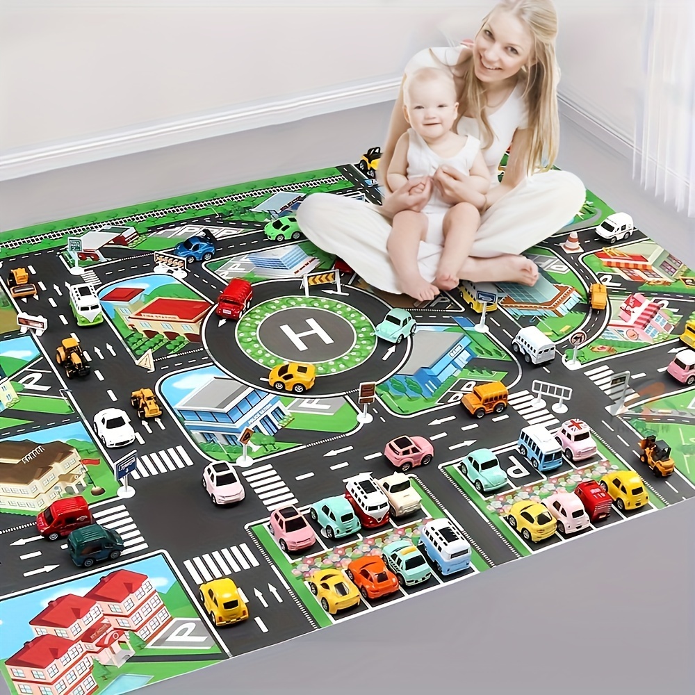 Kids Educational Game - 1 peça, tapete de jogo de