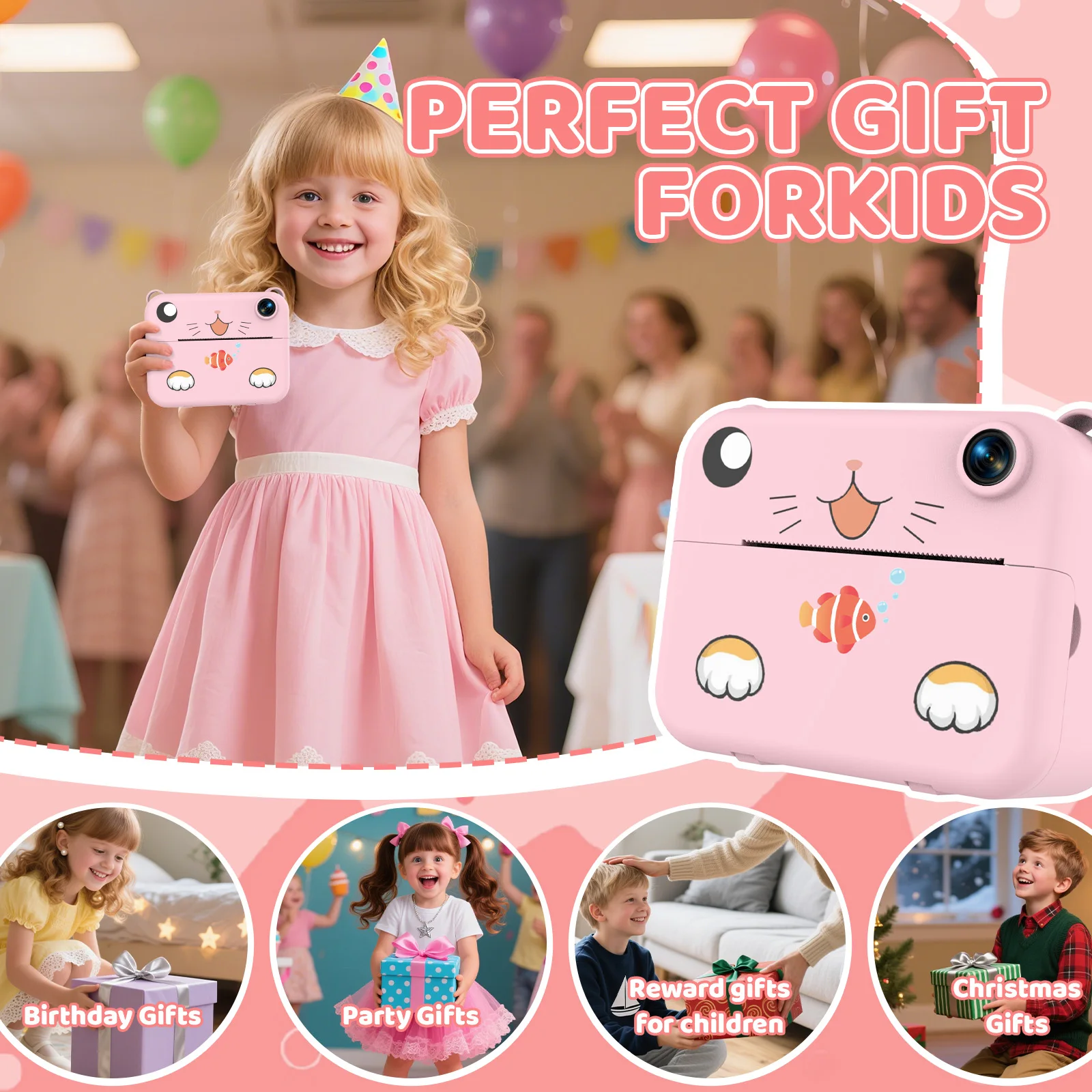 Câmera digital infantil, câmer - Best Kids Education Videos avaliação e preço