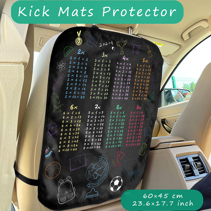1pc capa de assento de carro i - Multiplication Table Mat avaliação e preço