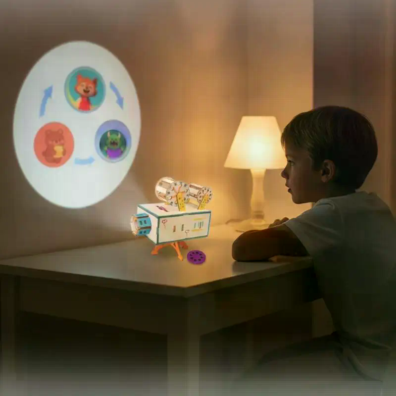 1 Conjunto de Projetor de Film - Kids Education Film avaliação e preço