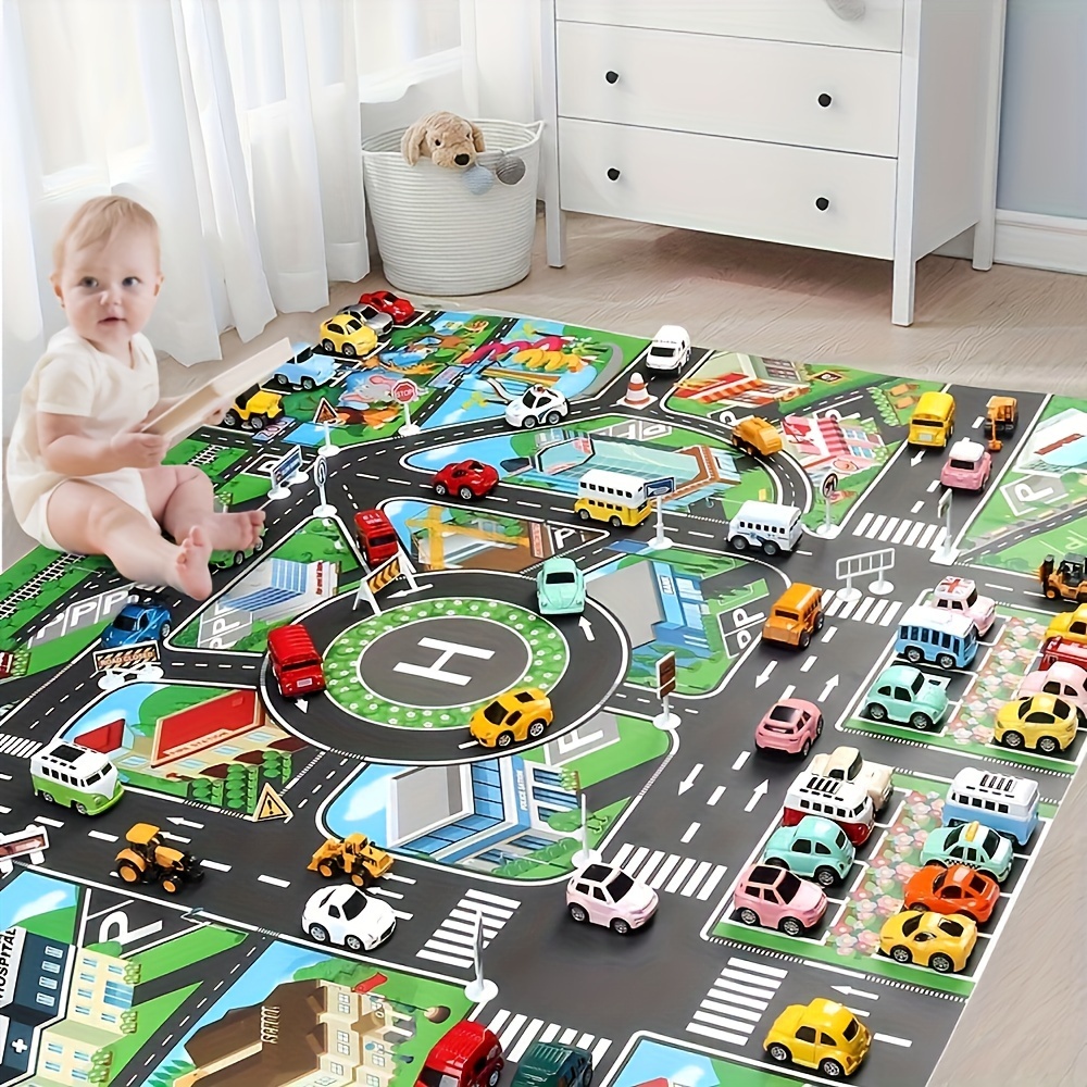 1 peça, tapete de jogo de tráf - Kids Educational Game avaliação e preço