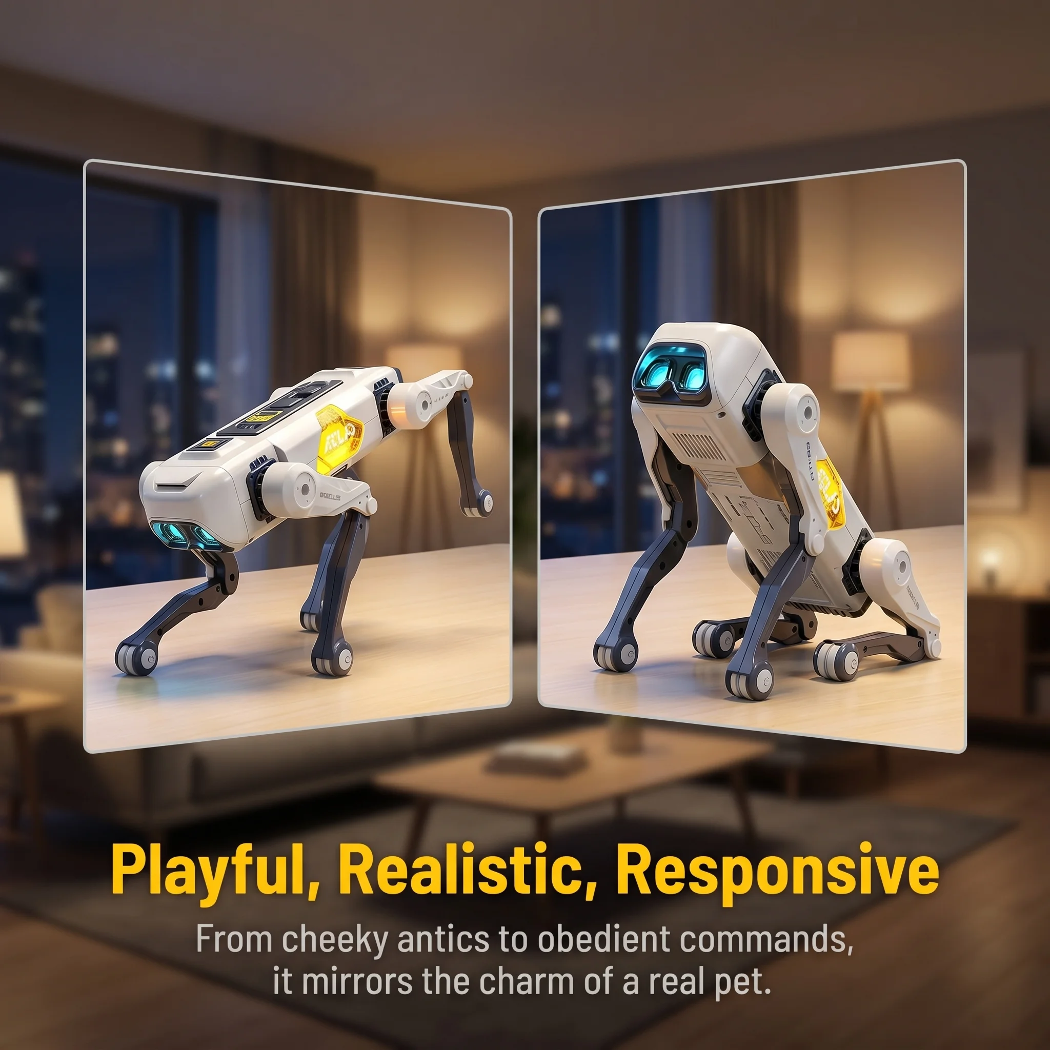 Cão Robô Inteligente com IA, C - Kids Educational Game avaliação e preço